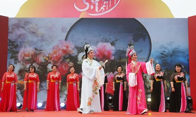 水墨丹青繪青春——水墨大埝首屆青年文化藝術節(jié)隆重開幕